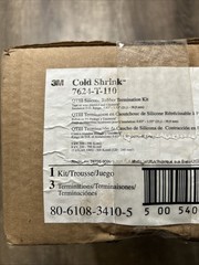 3M 7624-T-110-3-RJS, 3-Termination 3-Conductor Cold Shrink Termination Kit, 1 pc