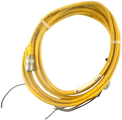 Turck U218-11 EuroFast Single End Cordset, 5 Pin Straight Female, new (VV)