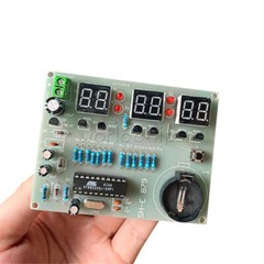6 Digit AT89C2051 Electronic Clock Kit Digital LED Tube Clock Set DIY DC 5-12V