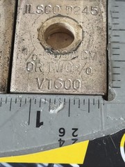 [Qty-3] ILSCO D245 600MCM 4/0 or Two 3/0 VT600 Copper Lugs _GOOD TAKE-OUTS!