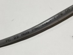 Alpha Wire 1177C 22/7C Cabled 5.3 Twists Comm/Control Cable 300V 75C CMG /25ft