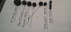 GreenLee Knock out lot , 1 ea 5004063 2 inch , 2 ea 500413 1 1/4 ” 2 ea , +++