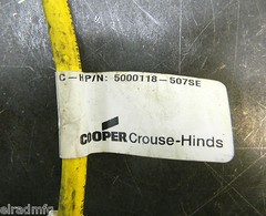 Cooper Crouse-Hinds 5000118-507SE 300V 3A Cable Splitter 18AWG Lot of Three (3)