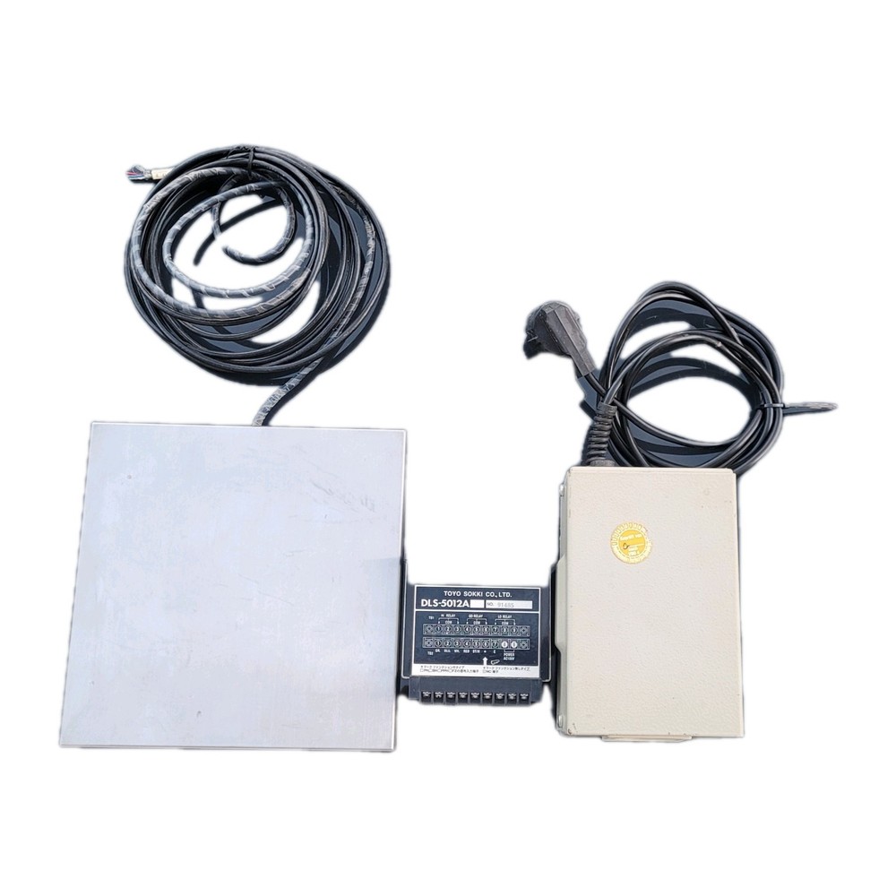 Toyo Sokki DLS-5012A Load Cell with Engel VTG10 Transformer 230V → 110V