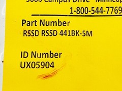 New Turck RSSD RSSD 441BK-5M Cordset M12 Euro Fast Double Ended Straight Connect