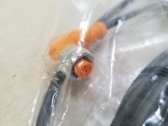 EVC019 LFM Electronic Patchcord Straight Male To Right Angle Female 5m