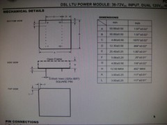 ONE Lot 6 PD-LPM-0102 DC-DC Converters by PowerDsine – DSL LTU – New and Unused