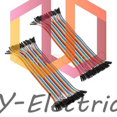 NEW 80pcs Dupont wire cables 1p-1p pin connector 2.54mm 20cm Female for arduino