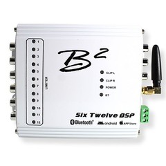 Car Audio SixTwelve White 12Ch Bluetooth DSP 4V 96kHz w Floating Mount Bracket
