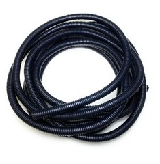 Conduit Non-Split Black & White Flexible Cable Tidy Tube Trunking PE