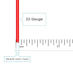BNTECHGO 22 Gauge Silicone Wire Kit 10 Color Each 25 Ft Flexible 22 AWG Stranded