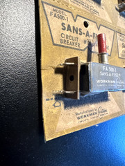 Sans-a-fuse FA500-1 Circuit Breaker 6-Pack – NOS Vintage Bulk Strip – 5A Thermal