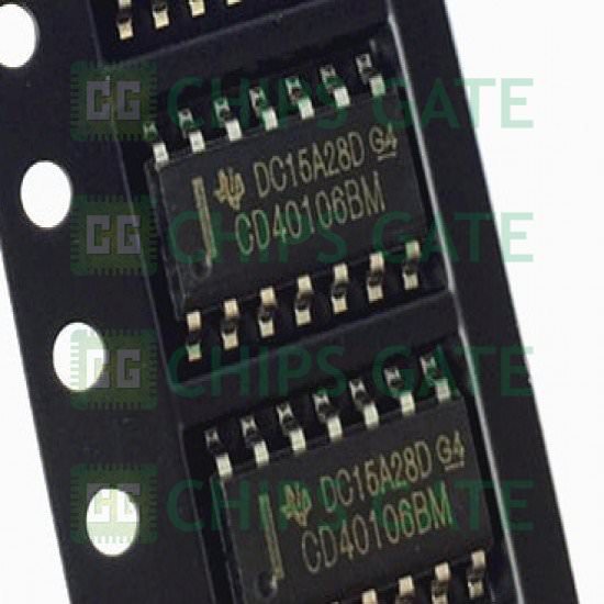 20PCS CD40106BM SOP-14 CD40106 40106 CMOS HEX SCHMITT TRIGGERS