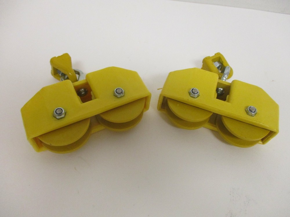CONDUCTIX WAMPFLER DOUBLE TROLLY CABLE 210 SERIES, P/N 021116 LOT OF 2