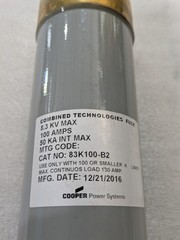 Eaton Cooper Power 83K100-B2 Current Limiting Backup Fuse 8.3 KV 100A 50KA OEM