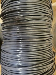 Teflon TFE Silver Plated Wire 10 AWG Black MIL-W16878 10 ga $ PER 10 FT SECTION