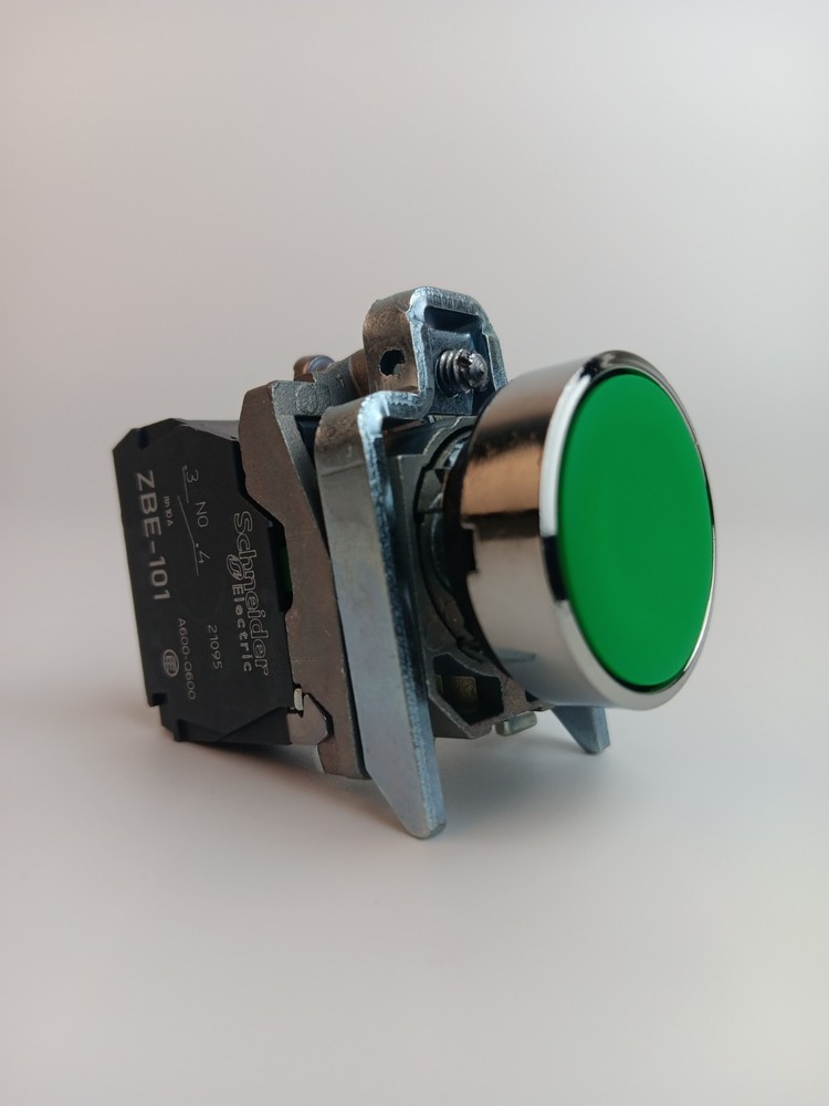 Schneider Harmony 22mm GREEN push button XB4BA31