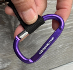 4pk Cableprep RG6 7/16 Wrench Tool on Carabiner Clip