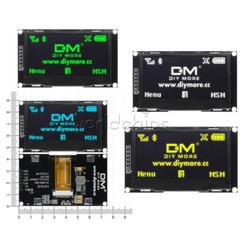 Blue/Green/Yellow/White 2.42″ inch OLED Display SSD1309 128×64 SPI Serial Port