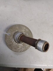 4″ Electrical Box Hanging 1/2″ Pipe Thread Swivel 15 Aligner Vintage SPERO
