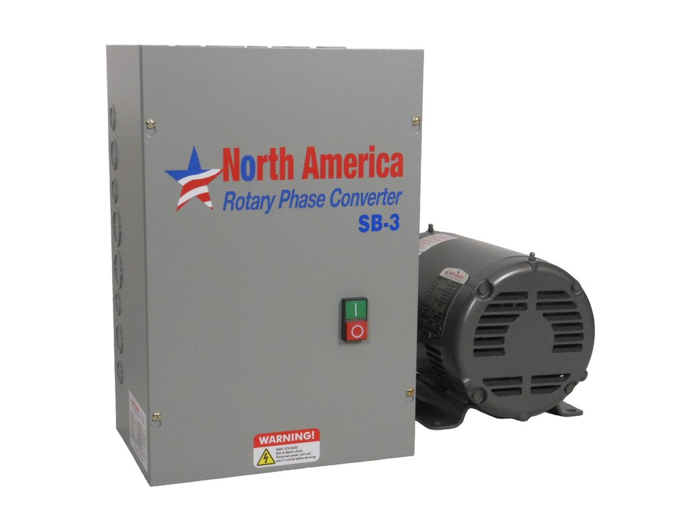 SB-3 Smart-Boost™ 3HP Digital Rotary Phase Converter, Custom Baldor Generator