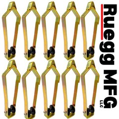 Aerial Fiber Tools – Ruegg Cable Block Rollers RO100 Slap-On #2 (Pack of 10)