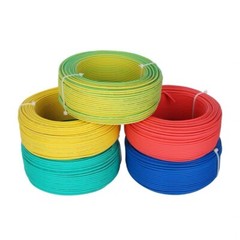 Pure Copper Single Core Hard Wire BV 1.0mm²~10mm² PVC Insulated Wire 5 Colors