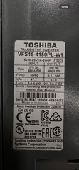 TOSHIBA VFS15-4150PL-W1 / VFS154150PLW1. NEW IN BOX