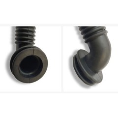 25MMx25MM Car Wire Harness Door Tube Dust-proof Tube Black Rubber Tube NEW