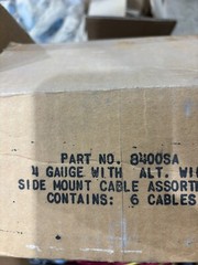 4 AWG Gauge 36″ Custom Battery Cable Red Positive Terminal Car Power Wire (WP28)