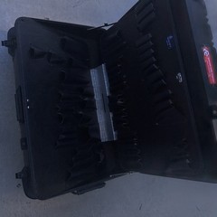 97-8735D – PLATT LUGGAGE – SUPER-SIZE TOOL CASE WITH WHEELS AND TELESCOPING HA