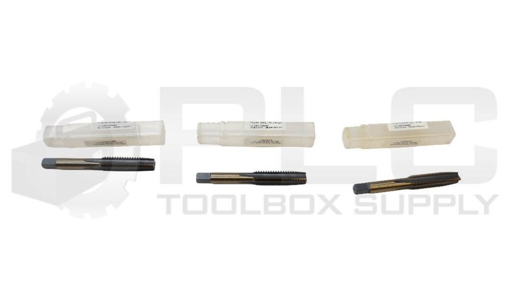LOT OF 3 NEW 7/16-14NC HSS HAND TAP TAPER 7/16-14