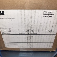 3M 8820 Thermally Conductive Tape 2″ x 10 Yds NEW One roll