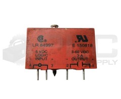 LOT OF 2 WRC 1781-OB5S OUTPUT RELAY MODULE 5VDC 3A