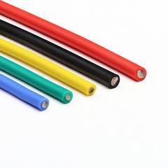Silicone Cable Flexible Wire 2 AWG to 30 AWG Strand Dia Ø 0.08mm Various Colours
