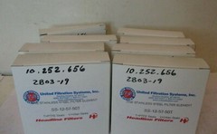 Stainless Steel Filter Element SS-12-57-50T 50 Micron United Filtration A890AES