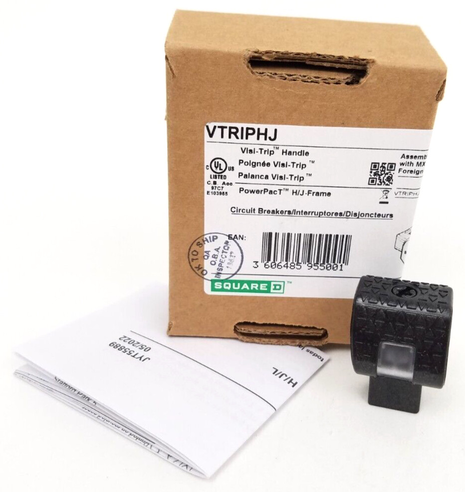VTRIPHJ Square D Visi-Trip H/J Frame *NEXT DAY OPTION* NEW IN BOX