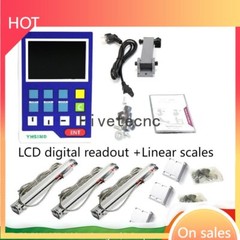 Mini LCD DRO Kit Digital Readout Display and KA300 Linear Scale Glass Encoder