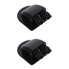 2 Pieces Cable Entry Gland Double Solar-cable-entry Waterproof Pass Through