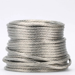 2.5mm²-120mm² Copper/Tinned Round Braid Cable Bare Copper Braid Wire Ground Lead