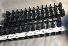 Lot of 2 Made in USA Cutler-Hammer Contact Terminal Block – 12 Slot