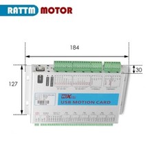 3/4/6 Axis USB Mach3 Motion Control Card Breakout Board 2000KHz For CNC Machine