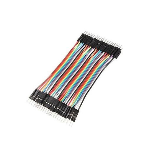40PCS Male Female Dupont wire cables jumpers 10CM 2.54MM 1P-1P For Arduino