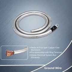Recoil RBG3 True Spec 1/0 Gauge Wire Big 3 Amp Wiring Upgrade Kits for Car…