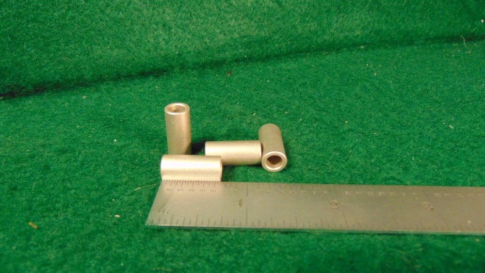 (8) HH Smith 9225 Round Aluminum Unthreaded Spacer 5/16″Dx11/16″L #10 NOS