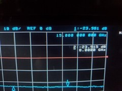 RLC AV-10150-R-P-L 0-20dB 10.0-15.0 GHz Manual Variable Attenuator tested (plots