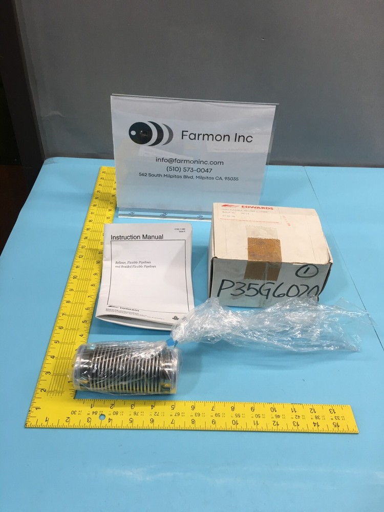 EDWARDS C10516670 NW40 FLEXIBLE BELLOWS L.123MM, 127419