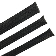 Braided Sleeving – Braid Cable Wiring Harness Loom Protection -Black Ø1mm-Ø100mm