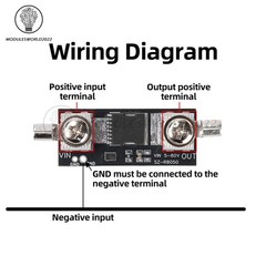 80V 50A High-Current Ideal Diode Module Charging Anti-Reverse Current Protection