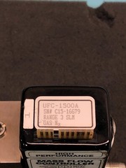 Unit Instruments UFC-1500A Mass Flow Controller, MFC, Range:3 SLM,Gas N2, 173725